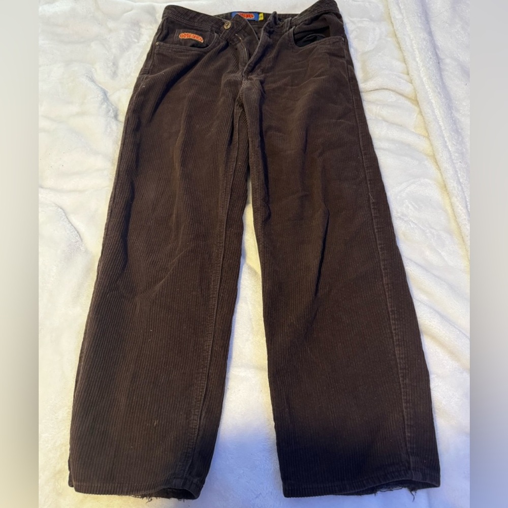EMPYRE Men's Brown Corduroy Pants